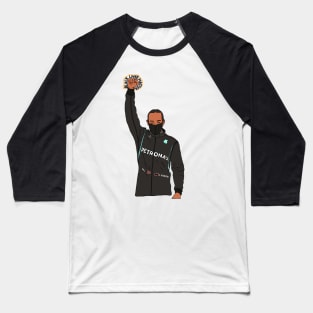 Lewis Hamilton- Black Lives Matter Baseball T-Shirt